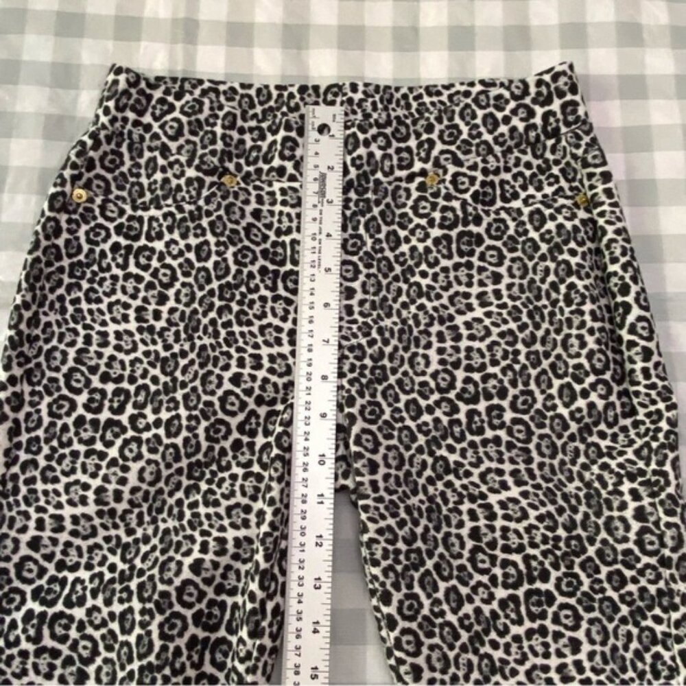 Michael Kors Pant Leopard Prints Pattern Small St… - image 7